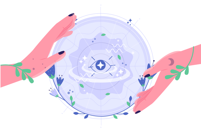 hands above the ball